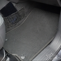 Коврики текстильные на Mercedes-Benz GLS-klasse I X166 3 ряда (2015-2019)