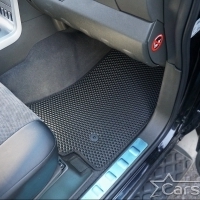 Коврики текстильные на Nissan Pathfinder III 3 ряда (2004-2014)