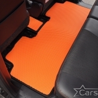 Коврики текстильные на Toyota Sienta II пр.руль (2015->)
