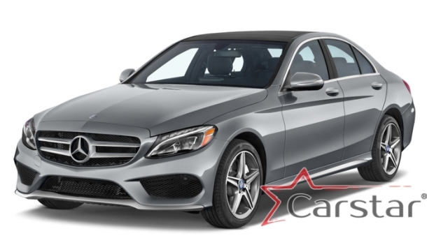 Автомобильные коврики EVA 3D для Mercedes-Benz C-klasse IV W205 (2014->)