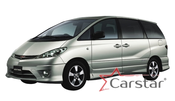 Автомобильные коврики EVA 3D для Toyota Estima II пр.руль (2000-2006)